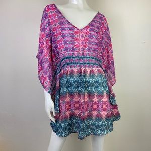 Atmosphere Cover up dress wide sleeve open back